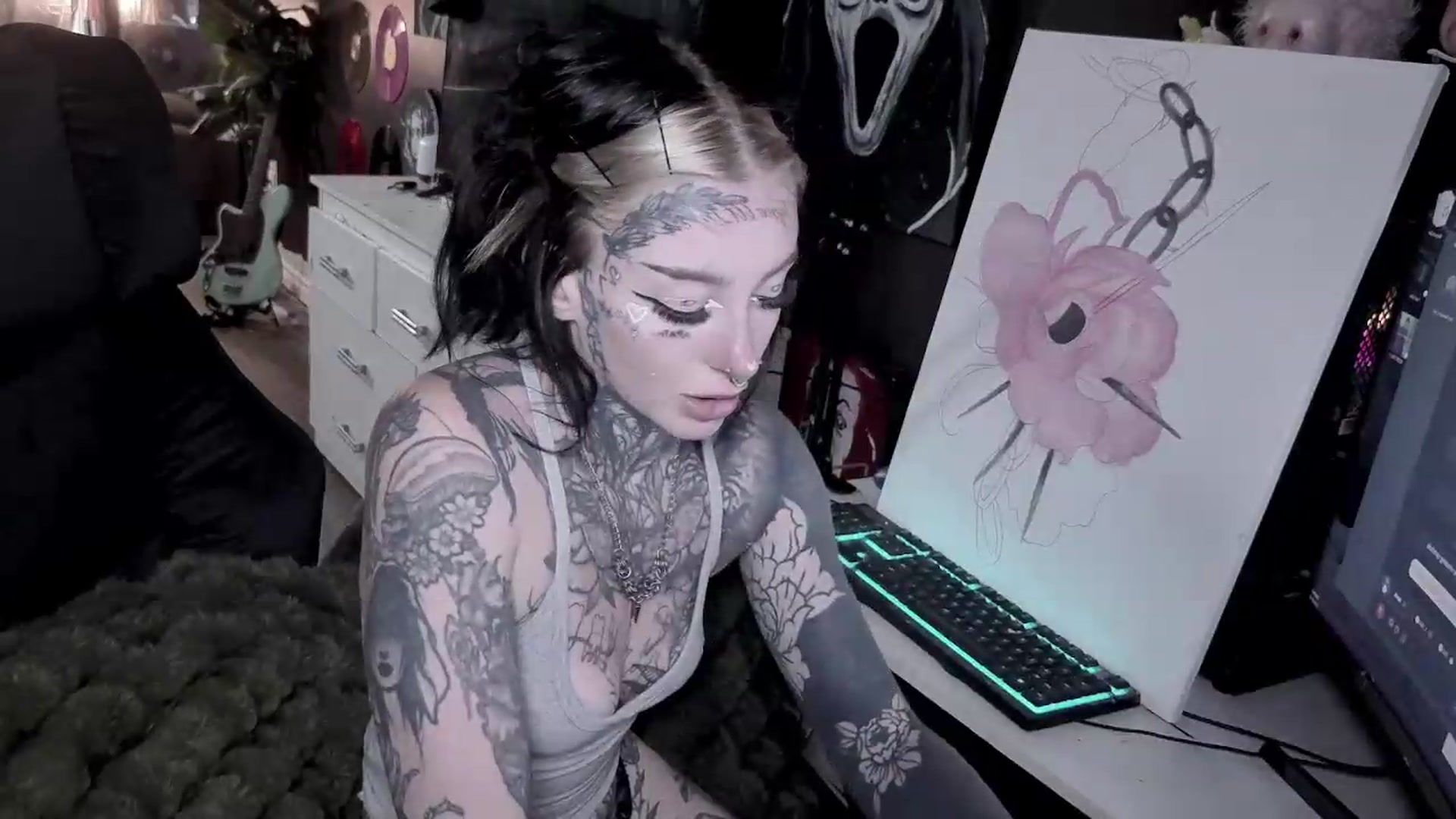 Gallery image thumbnail from Tattoobambi's myfreecams stream on, 07/05/2026, 23:11 image 10 of 20