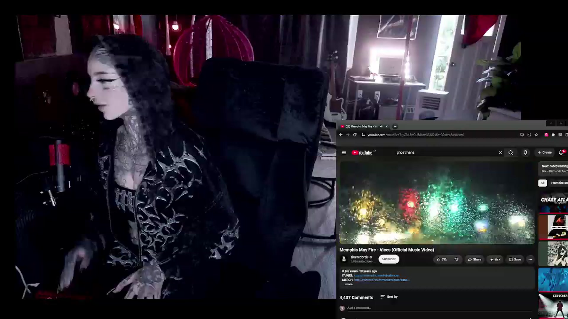 Gallery image thumbnail from Tattoobambi's myfreecams stream on, 08/16/2026, 01:31 image 10 of 20