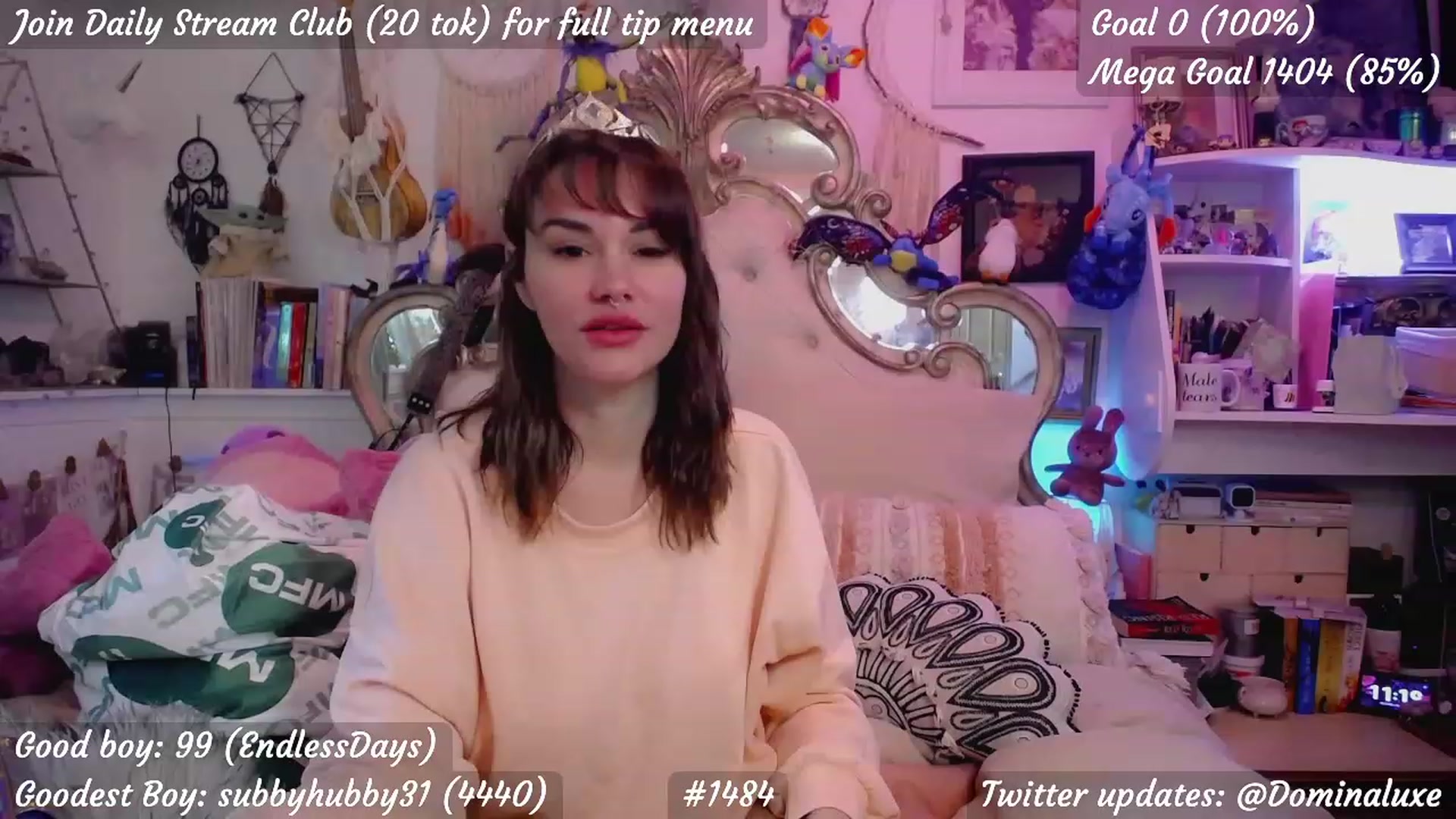 Gallery image thumbnail from TaylorVaughan's myfreecams stream on, 04/15/2023, 20:41 image 2 of 20