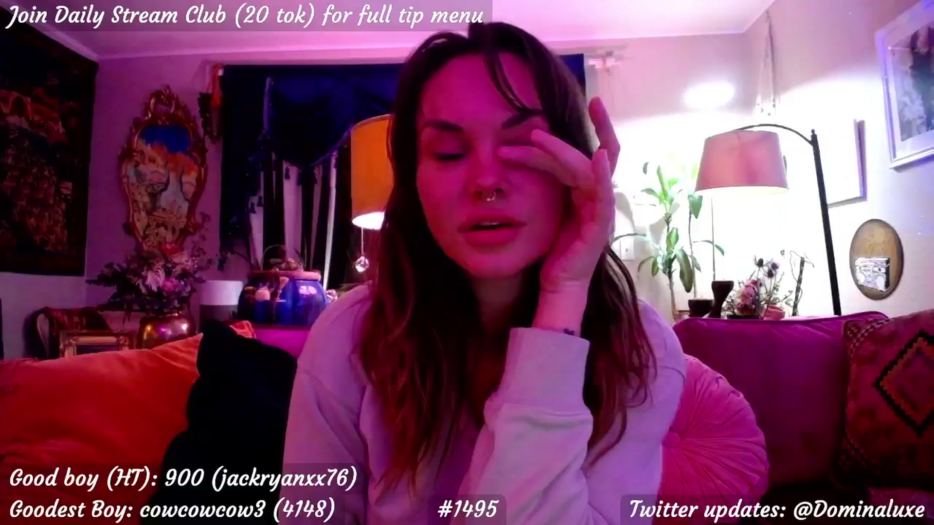 Gallery image thumbnail from TaylorVaughan's myfreecams stream on, 01/20/2024, 07:11 image 18 of 20