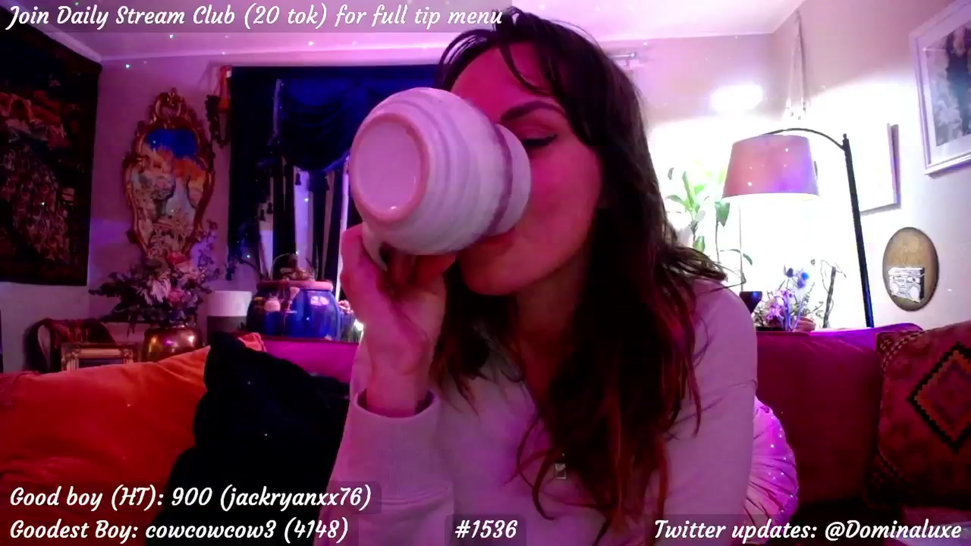 Gallery image thumbnail from TaylorVaughan's myfreecams stream on, 01/20/2024, 07:11 image 4 of 20