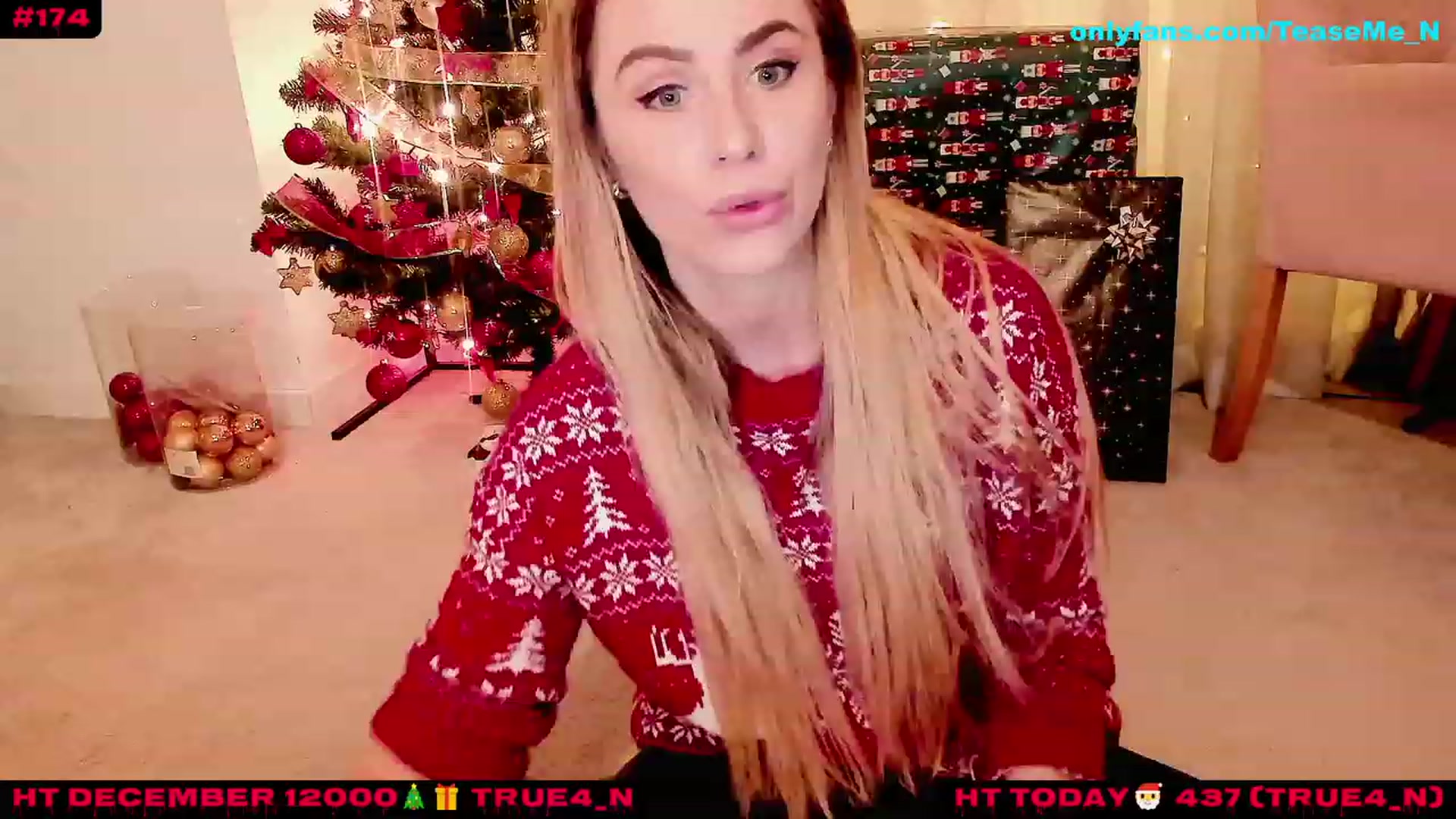 Gallery image thumbnail from TeaseMe_N's myfreecams stream on, 12/24/2022, 01:19 image 9 of 20
