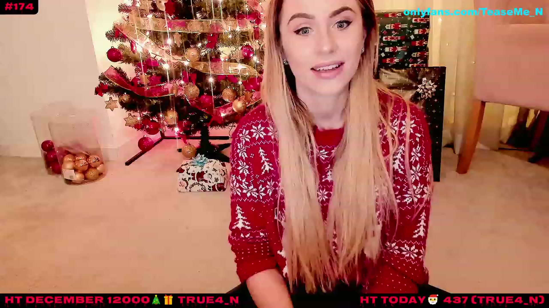 Gallery image thumbnail from TeaseMe_N's myfreecams stream on, 12/24/2022, 01:19 image 10 of 20