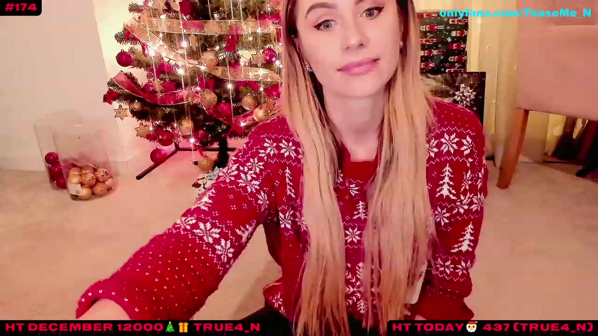 Gallery image thumbnail from TeaseMe_N's myfreecams stream on, 12/24/2022, 01:19 image 7 of 20