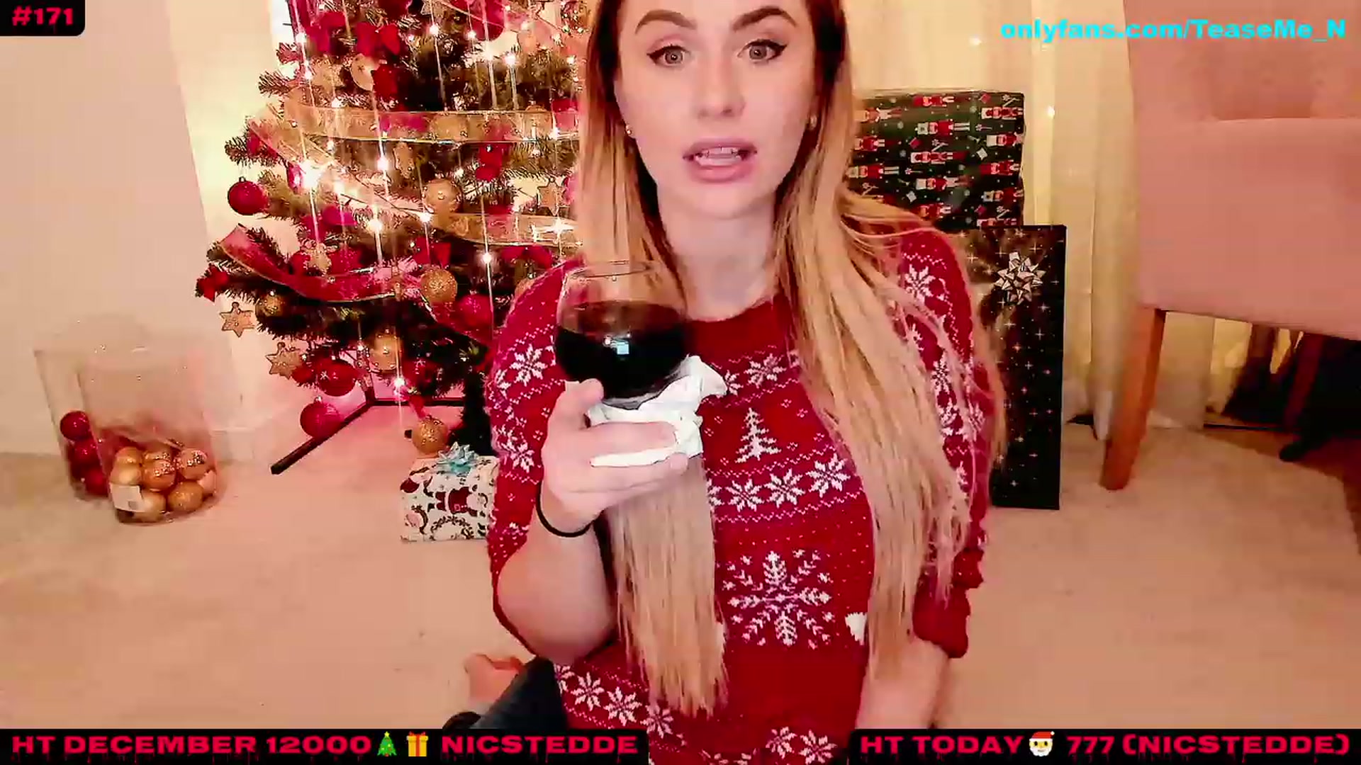 Gallery image thumbnail from TeaseMe_N's myfreecams stream on, 12/24/2022, 02:44 image 12 of 20