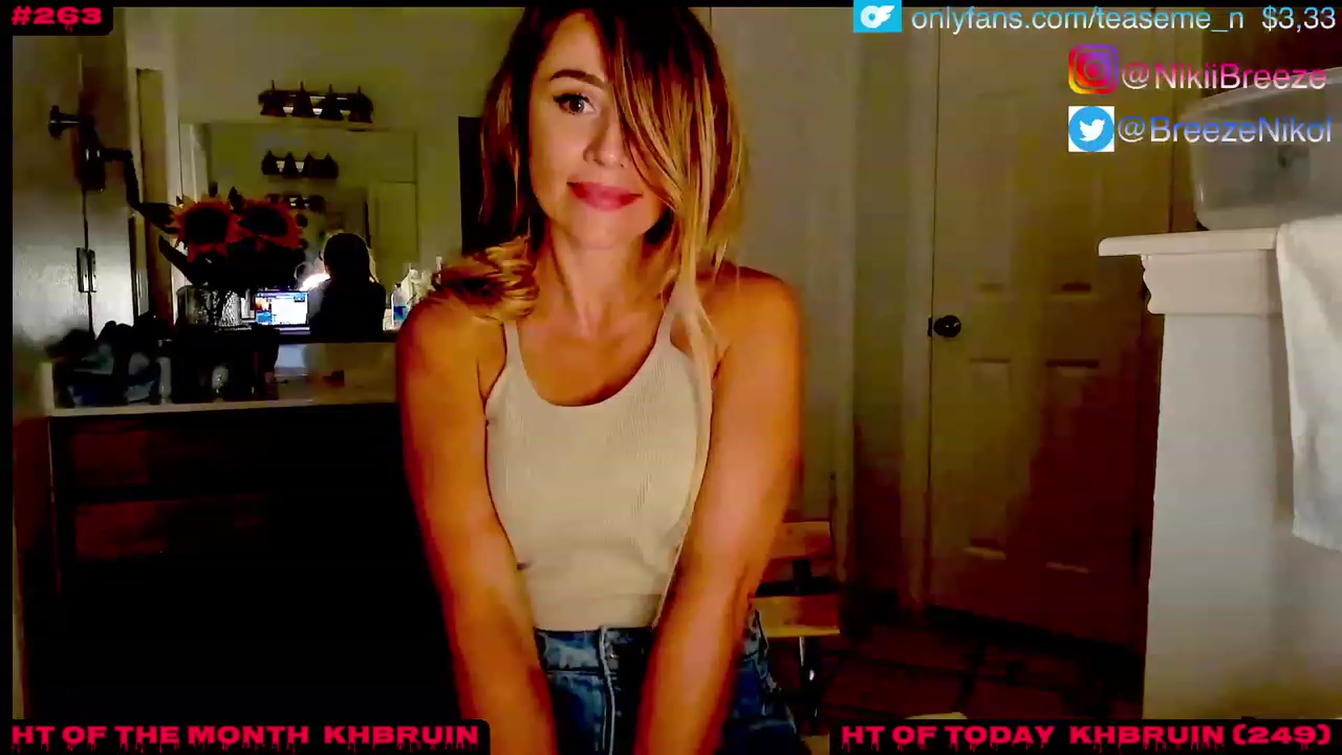 Gallery image thumbnail from TeaseMe_N's myfreecams stream on, 05/02/2023, 04:37 image 1 of 20