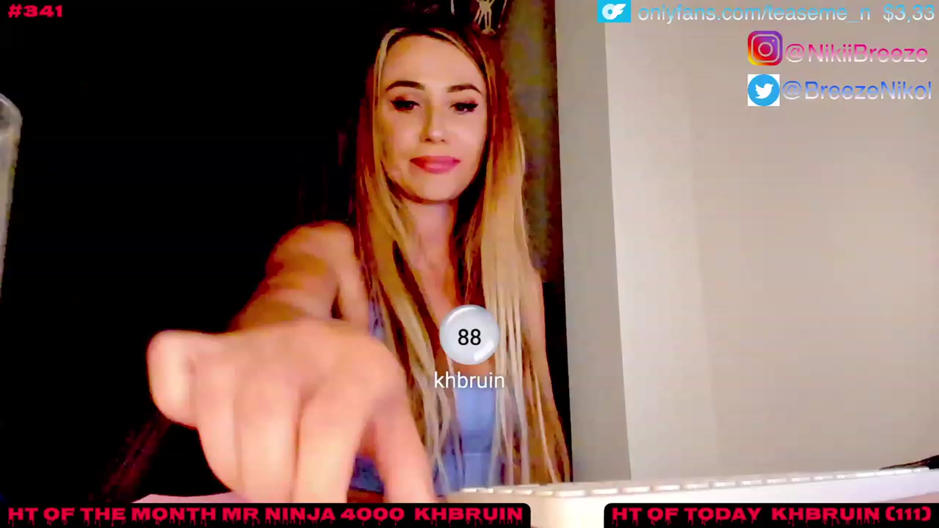 Gallery image thumbnail from TeaseMe_N's myfreecams stream on, 05/06/2023, 02:35 image 12 of 20