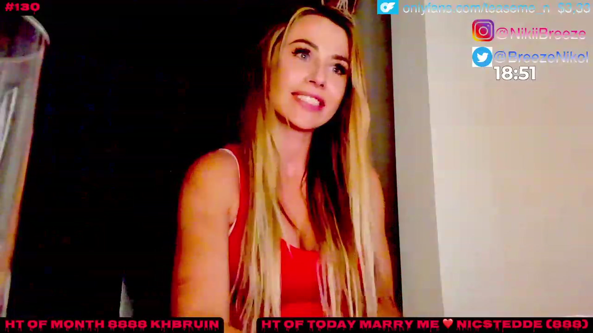 Gallery image thumbnail from TeaseMe_N's myfreecams stream on, 05/08/2023, 04:19 image 20 of 20