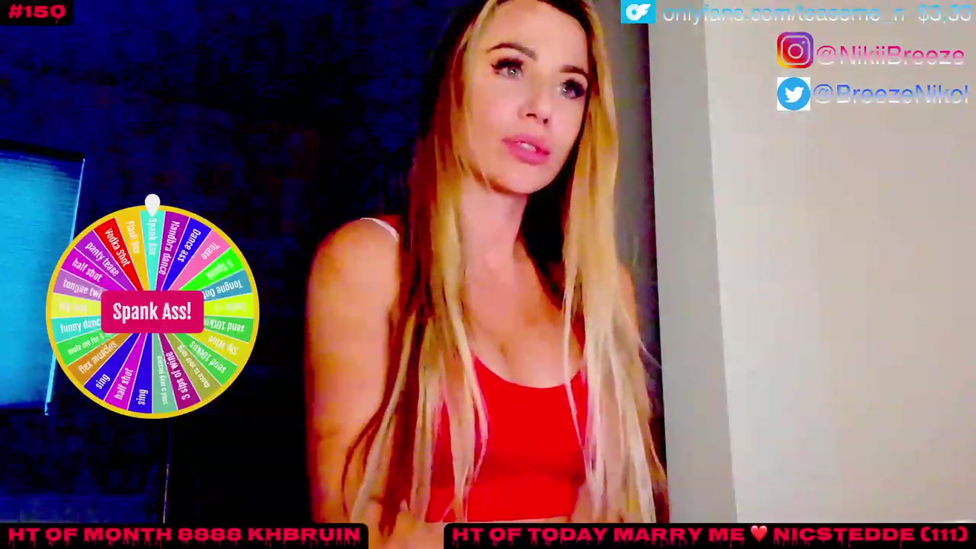 Gallery image thumbnail from TeaseMe_N's myfreecams stream on, 05/08/2023, 04:19 image 6 of 20
