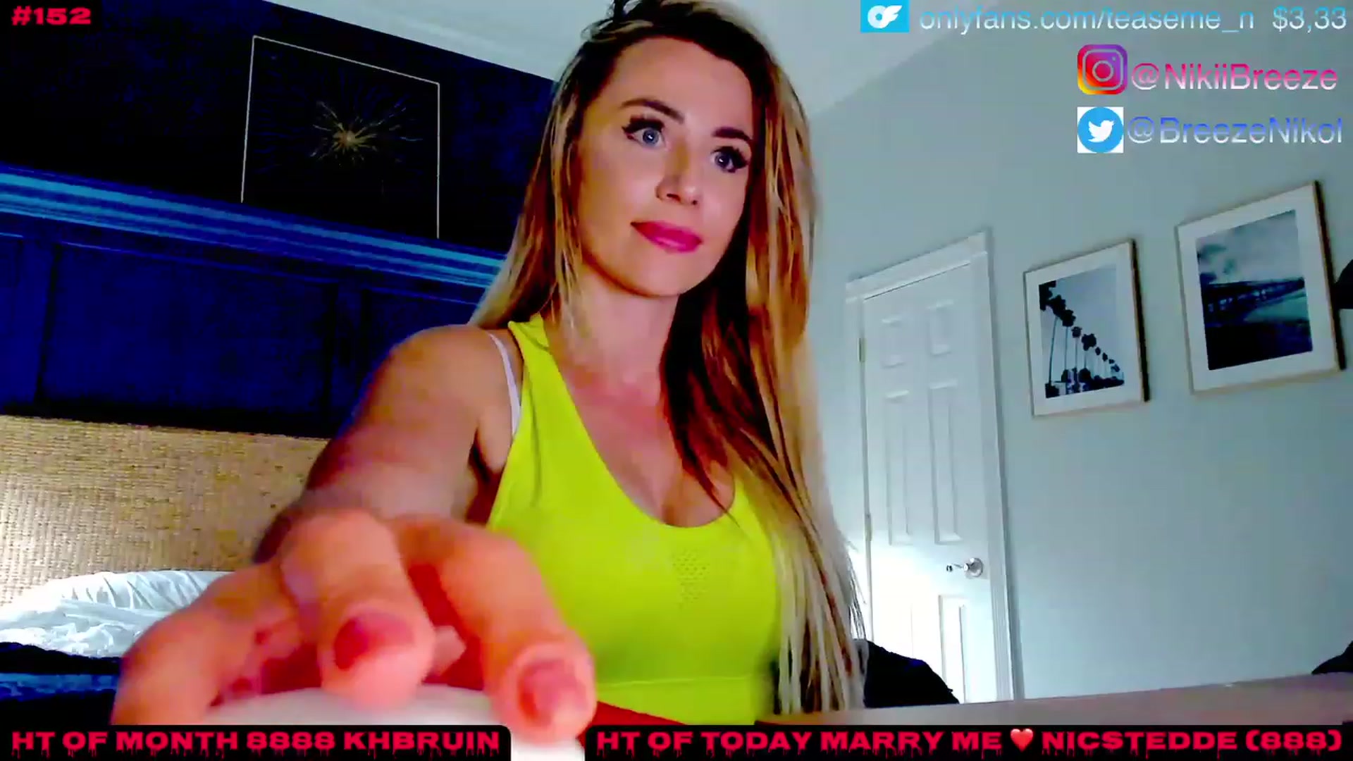 Gallery image thumbnail from TeaseMe_N's myfreecams stream on, 05/10/2023, 04:15 image 13 of 20