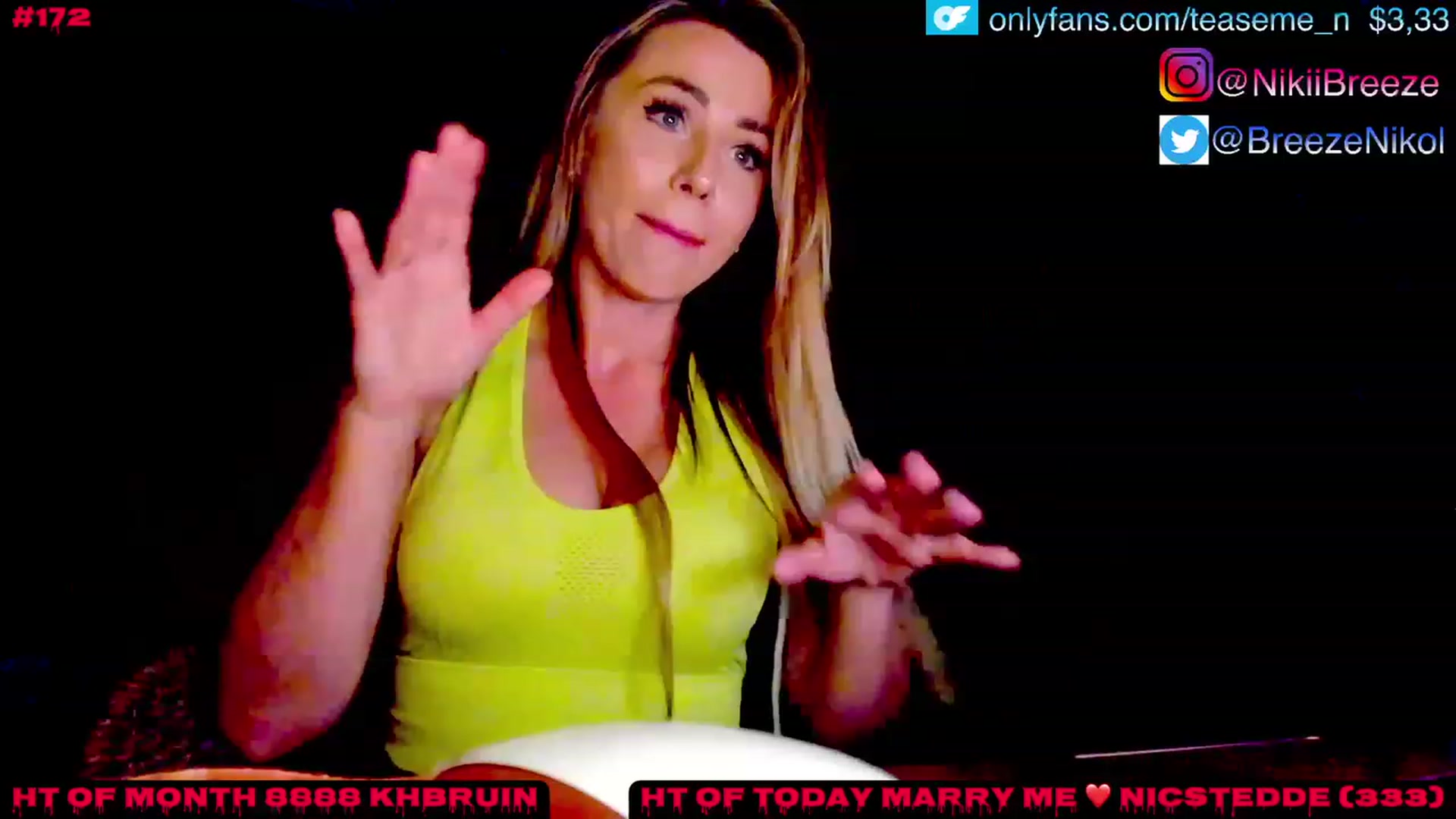 Gallery image thumbnail from TeaseMe_N's myfreecams stream on, 05/10/2023, 04:15 image 8 of 20