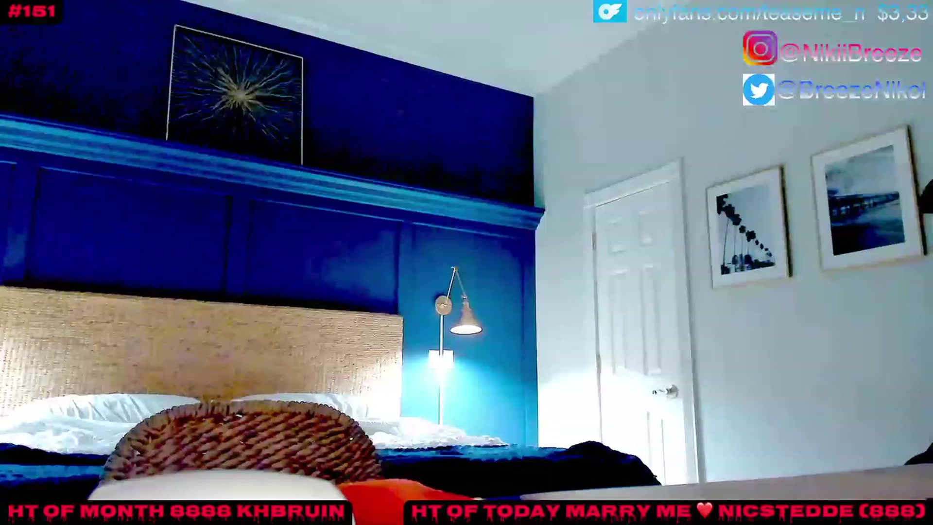 Gallery image thumbnail from TeaseMe_N's myfreecams stream on, 05/10/2023, 04:15 image 12 of 20