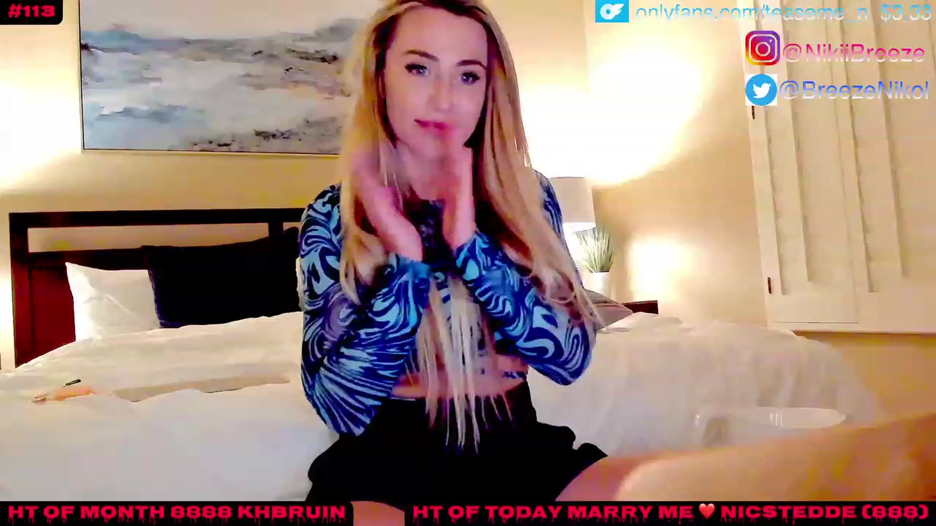 Gallery image thumbnail from TeaseMe_N's myfreecams stream on, 05/13/2023, 04:13 image 7 of 20