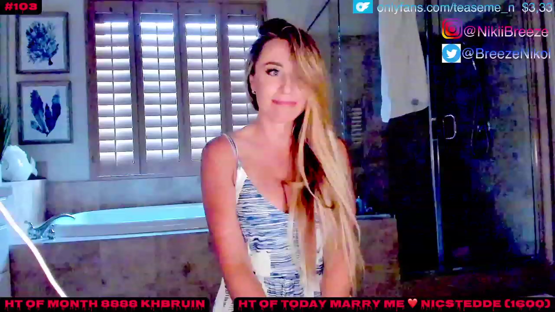 Gallery image thumbnail from TeaseMe_N's myfreecams stream on, 05/16/2023, 03:14 image 7 of 20