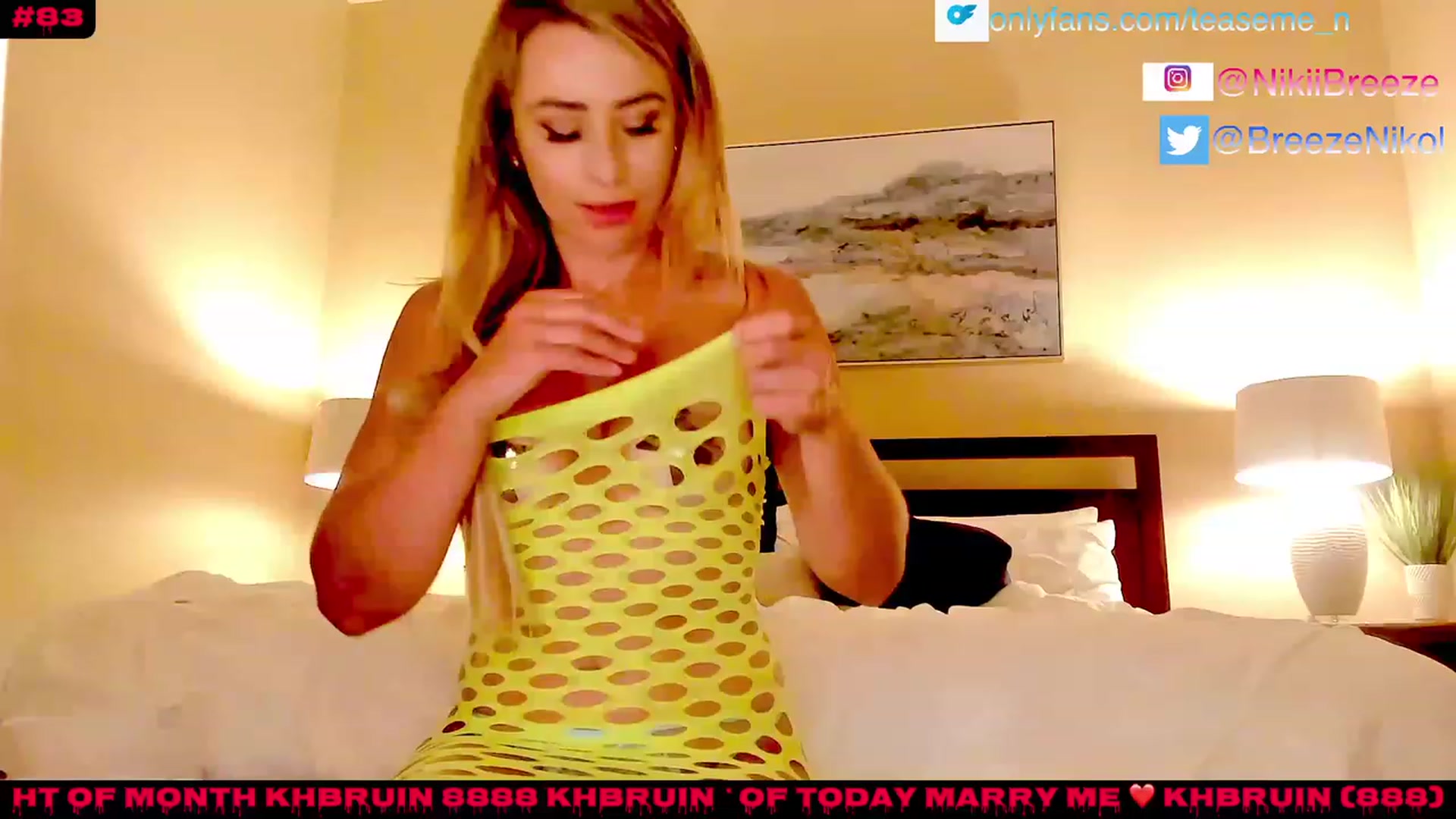 Gallery image thumbnail from TeaseMe_N's myfreecams stream on, 05/29/2023, 03:51 image 16 of 20