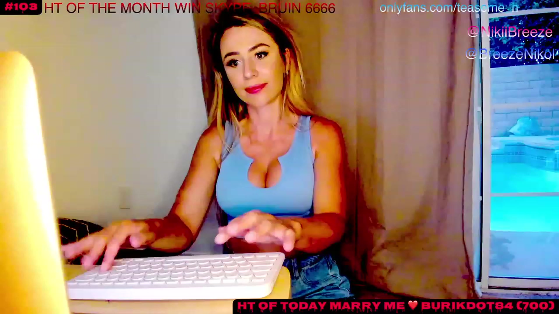 Gallery image thumbnail from TeaseMe_N's myfreecams stream on, 06/09/2023, 03:30 image 2 of 20