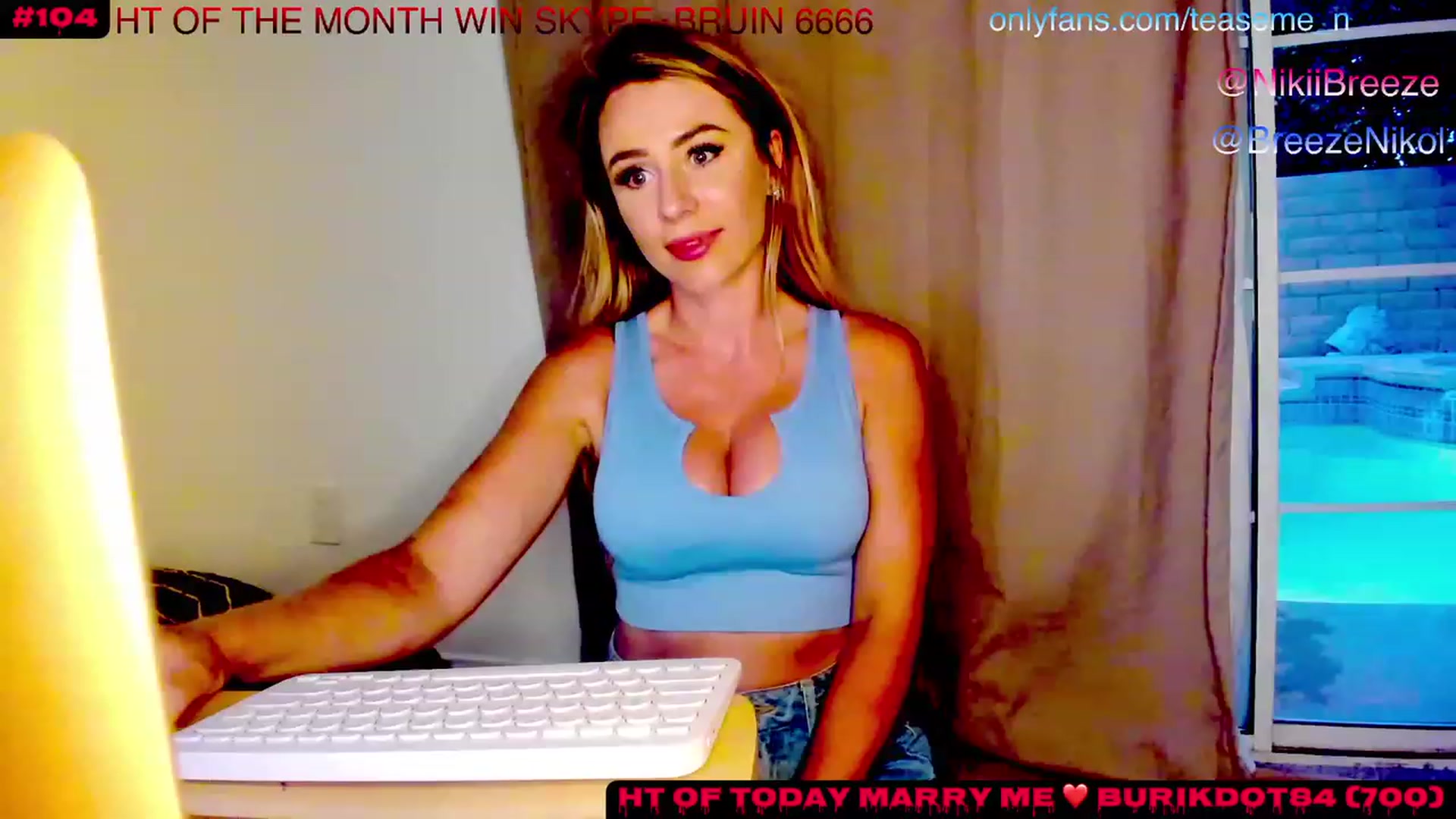 Gallery image thumbnail from TeaseMe_N's myfreecams stream on, 06/09/2023, 03:30 image 4 of 20