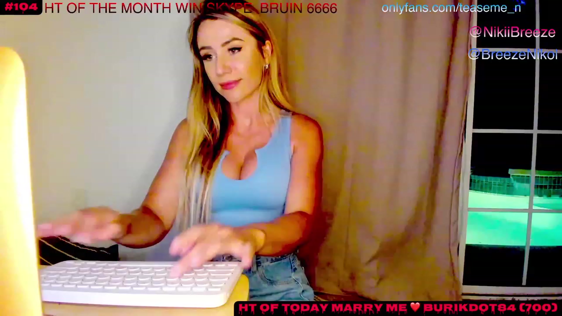Gallery image thumbnail from TeaseMe_N's myfreecams stream on, 06/09/2023, 03:30 image 16 of 20