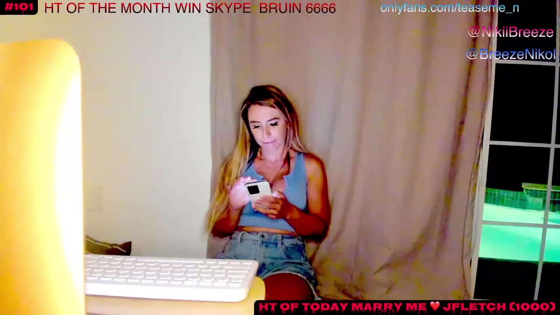Gallery image thumbnail from TeaseMe_N's myfreecams stream on, 06/09/2023, 05:46 image 1 of 20