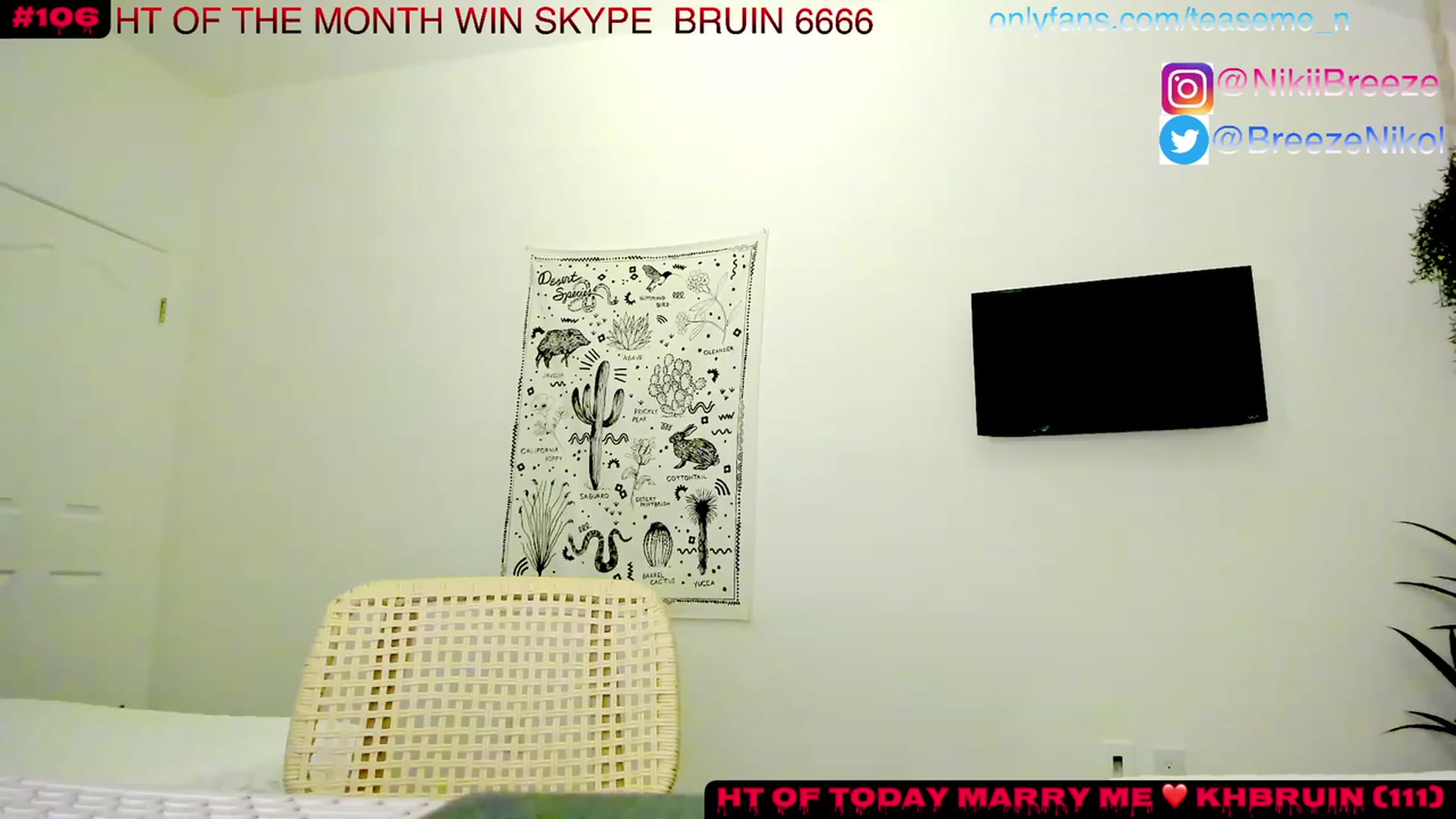 Gallery image thumbnail from TeaseMe_N's myfreecams stream on, 06/12/2023, 03:41 image 19 of 20