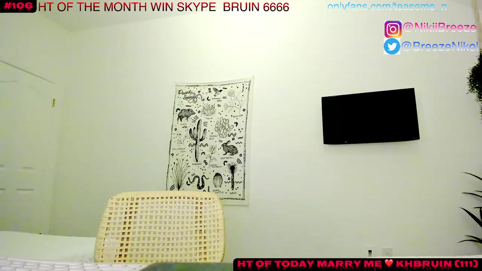 Gallery image thumbnail from TeaseMe_N's myfreecams stream on, 06/12/2023, 03:41 image 20 of 20