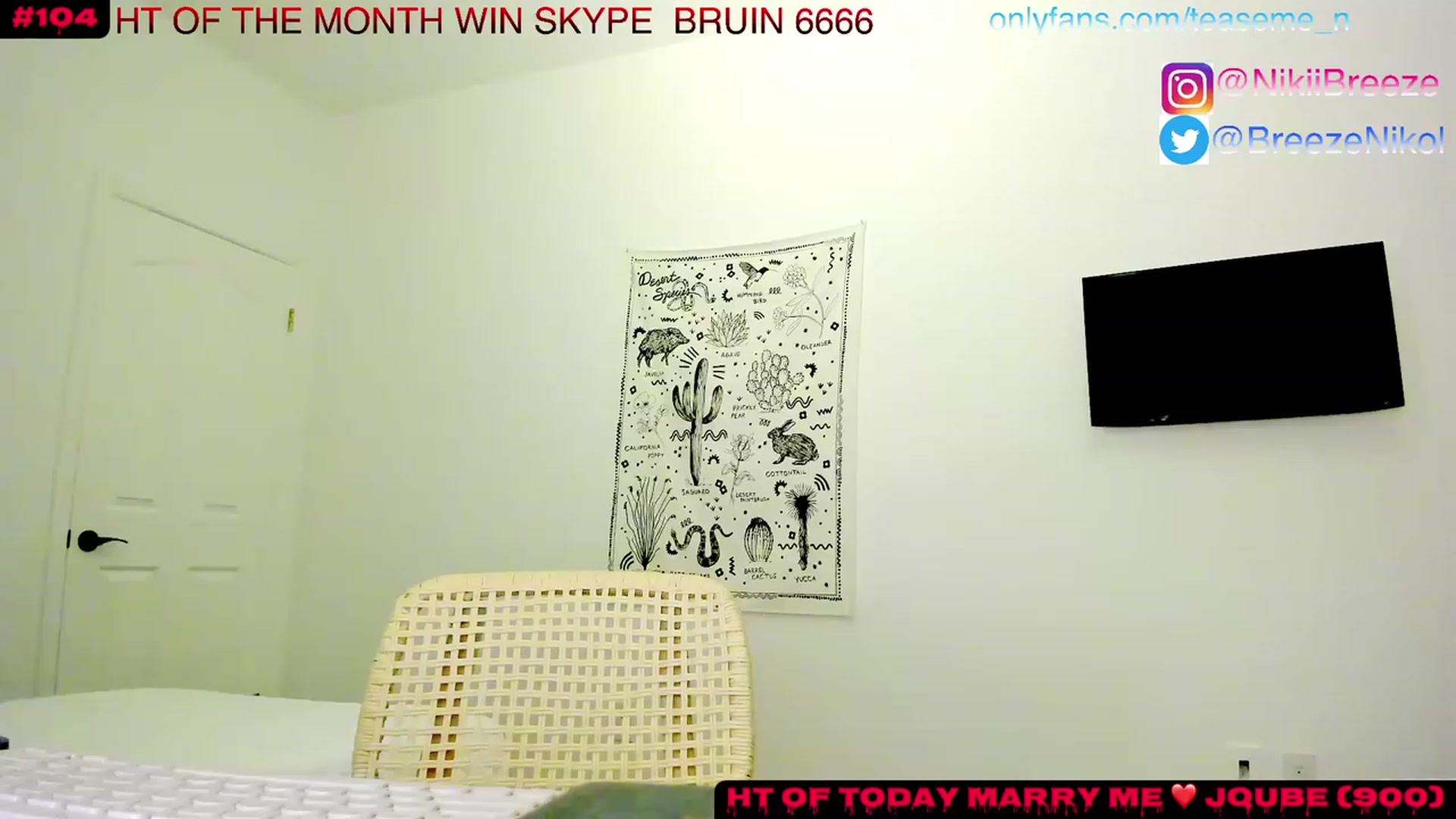 Gallery image thumbnail from TeaseMe_N's myfreecams stream on, 06/12/2023, 05:09 image 9 of 20