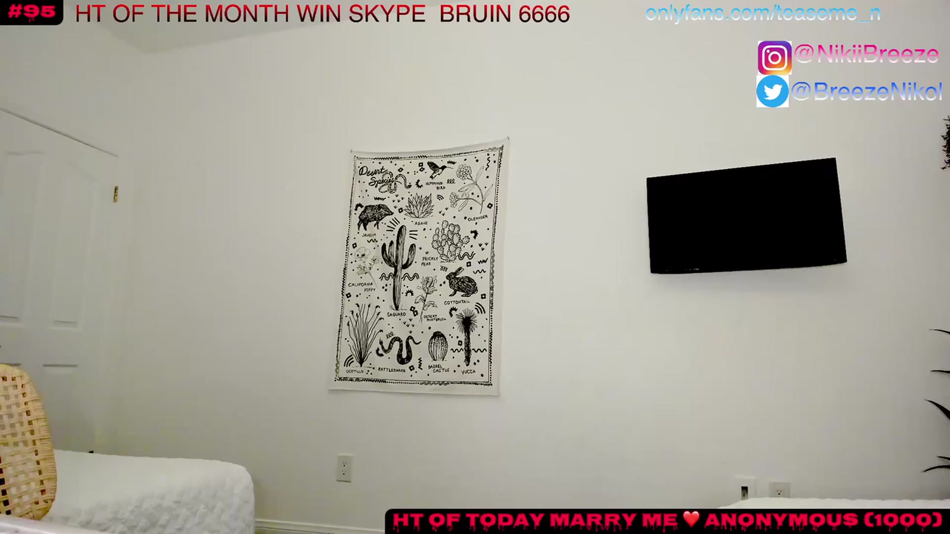 Gallery image thumbnail from TeaseMe_N's myfreecams stream on, 06/14/2023, 05:43 image 3 of 20