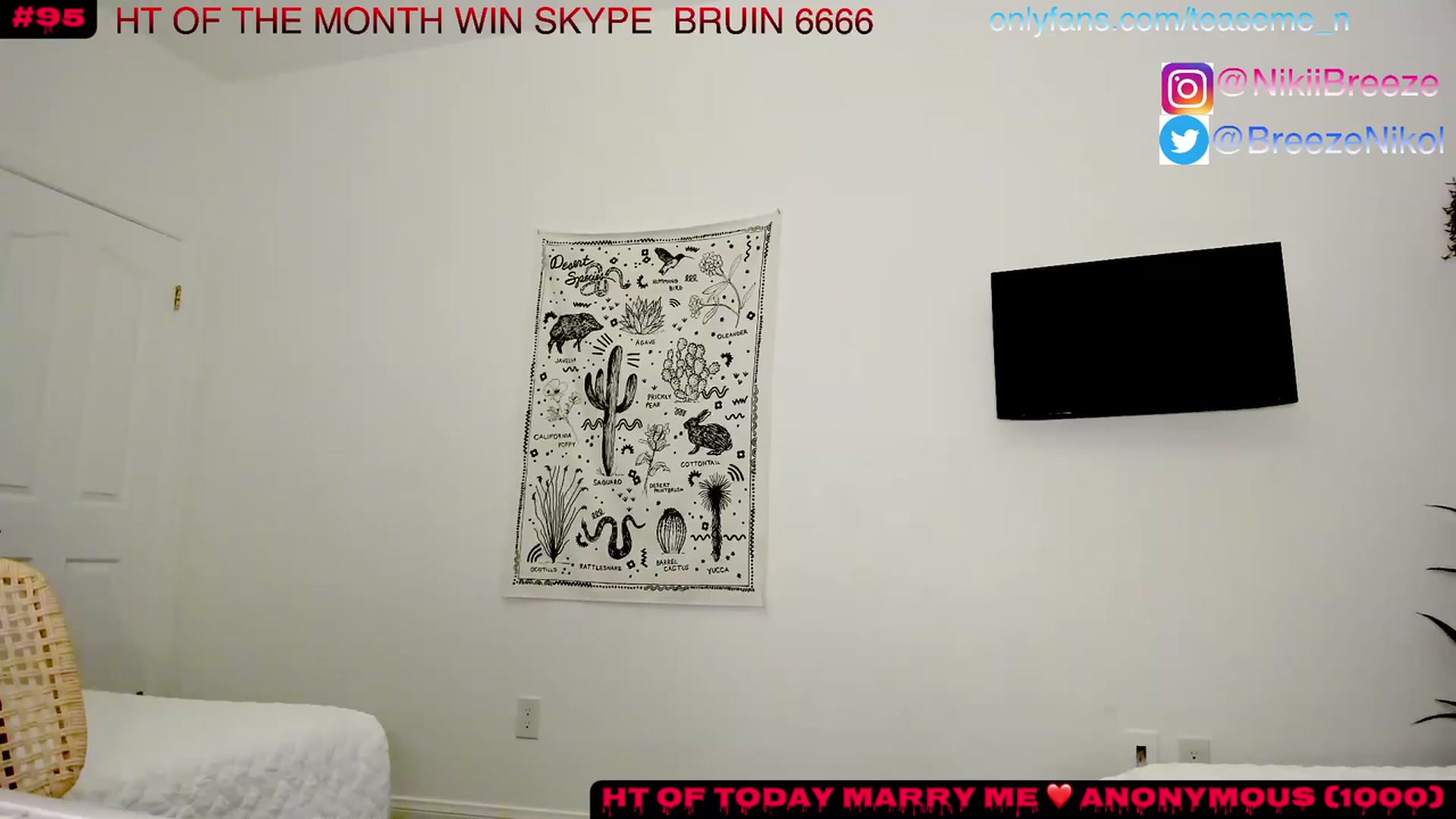 Gallery image thumbnail from TeaseMe_N's myfreecams stream on, 06/14/2023, 05:43 image 2 of 20