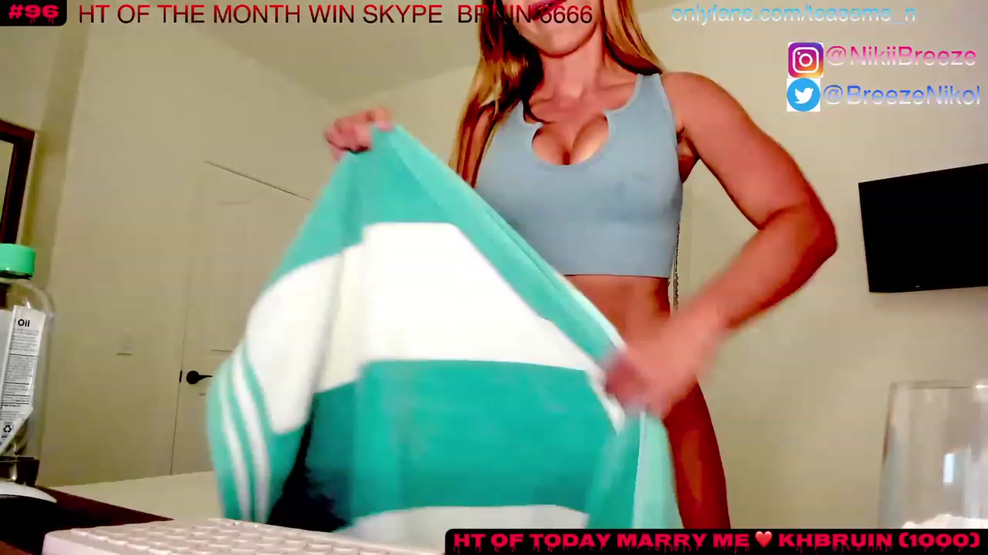 Gallery image thumbnail from TeaseMe_N's myfreecams stream on, 06/15/2023, 02:49 image 15 of 20
