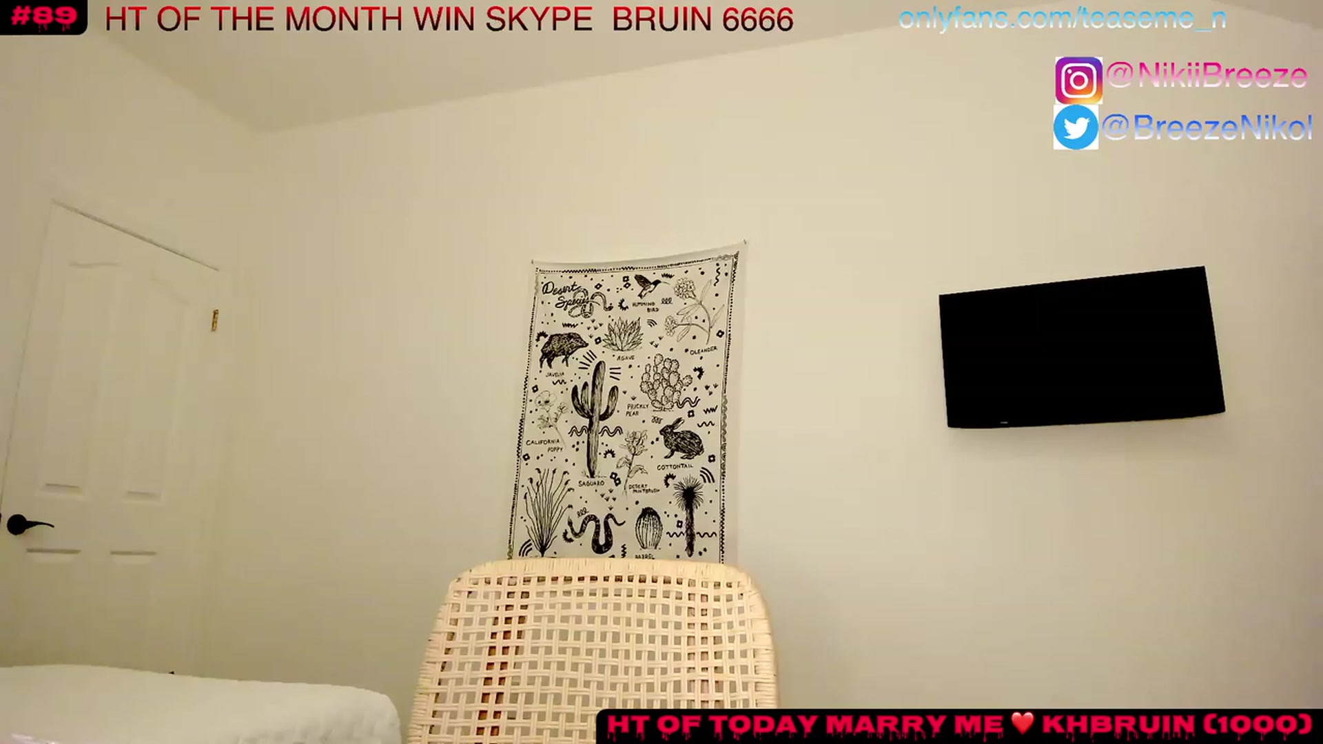 Gallery image thumbnail from TeaseMe_N's myfreecams stream on, 06/15/2023, 04:18 image 11 of 20