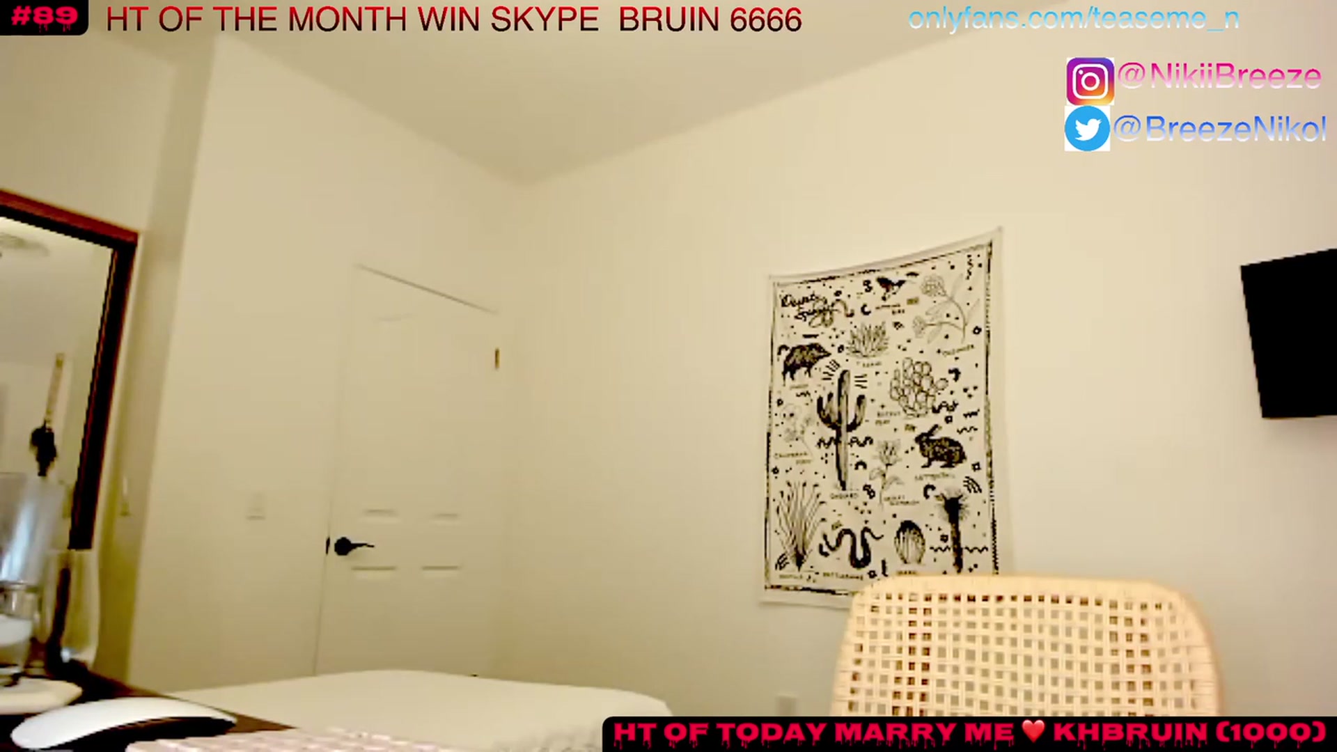 Gallery image thumbnail from TeaseMe_N's myfreecams stream on, 06/15/2023, 05:25 image 18 of 20