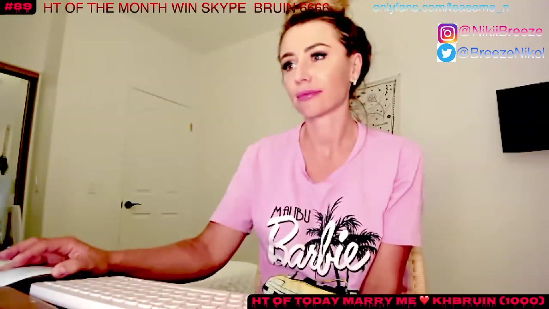 Gallery image thumbnail from TeaseMe_N's myfreecams stream on, 06/15/2023, 05:25 image 20 of 20