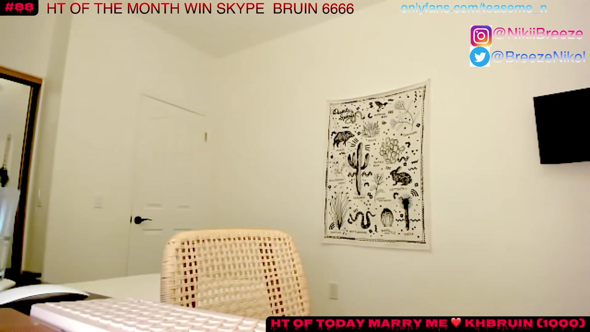 Gallery image thumbnail from TeaseMe_N's myfreecams stream on, 06/15/2023, 06:46 image 5 of 20