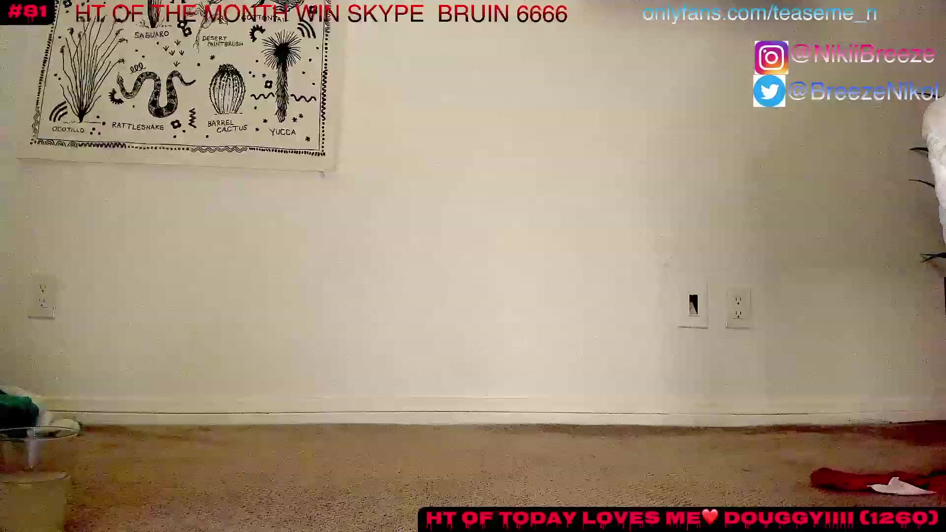 Gallery image thumbnail from TeaseMe_N's myfreecams stream on, 06/20/2023, 05:00 image 10 of 20