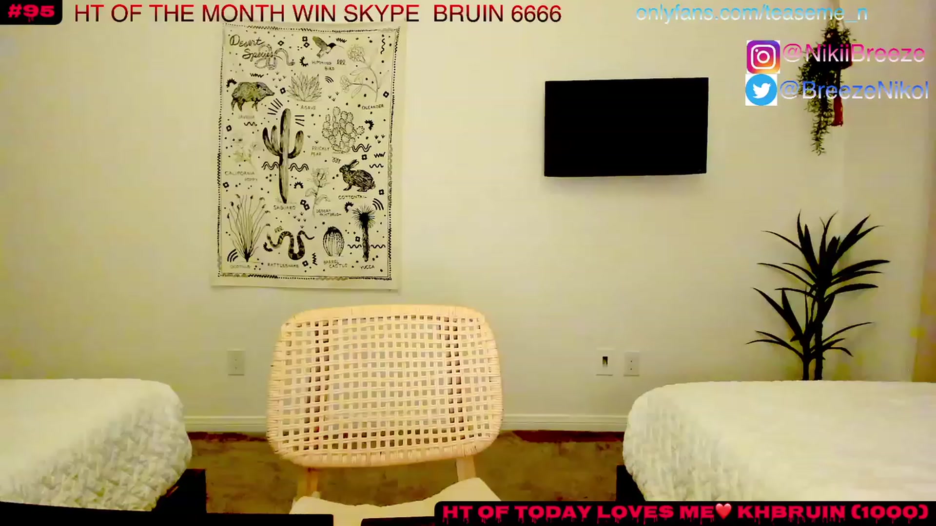 Gallery image thumbnail from TeaseMe_N's myfreecams stream on, 06/24/2023, 05:52 image 6 of 20