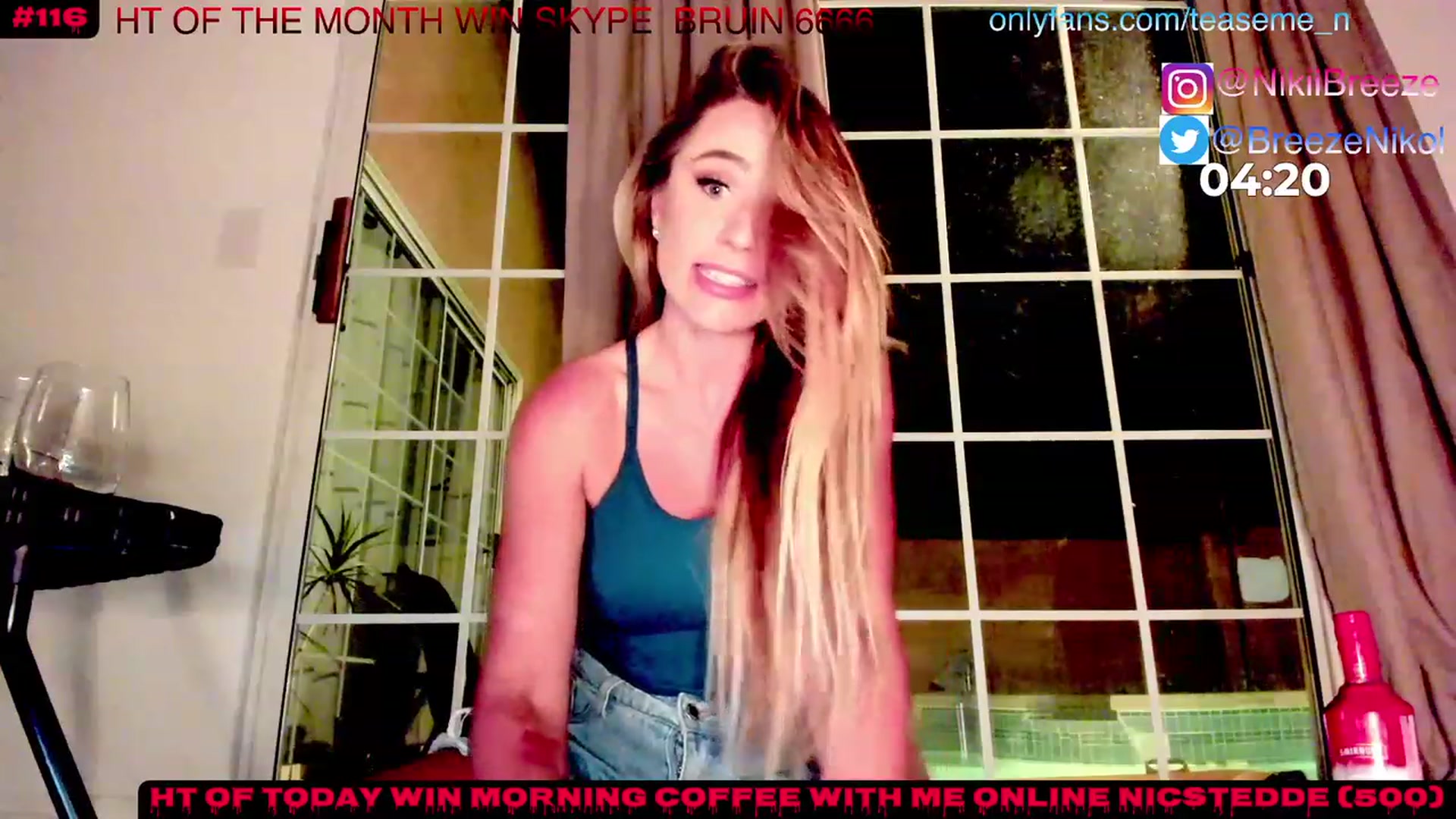 Gallery image thumbnail from TeaseMe_N's myfreecams stream on, 07/01/2023, 04:47 image 11 of 20