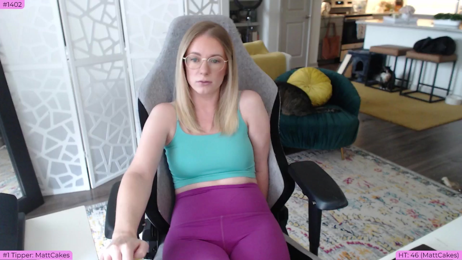 Gallery image thumbnail from Teecake's myfreecams stream on, 05/23/2024, 16:24 image 8 of 20