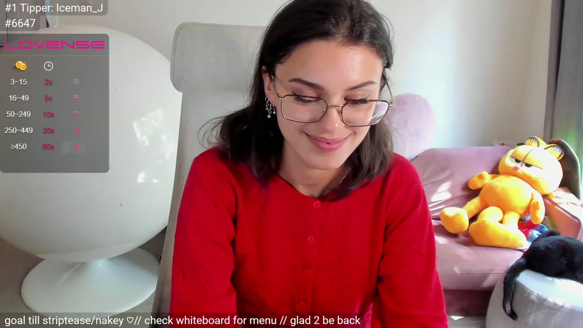 Gallery image thumbnail from TeenyRabbit's myfreecams stream on, 01/10/2023, 04:56 image 12 of 20