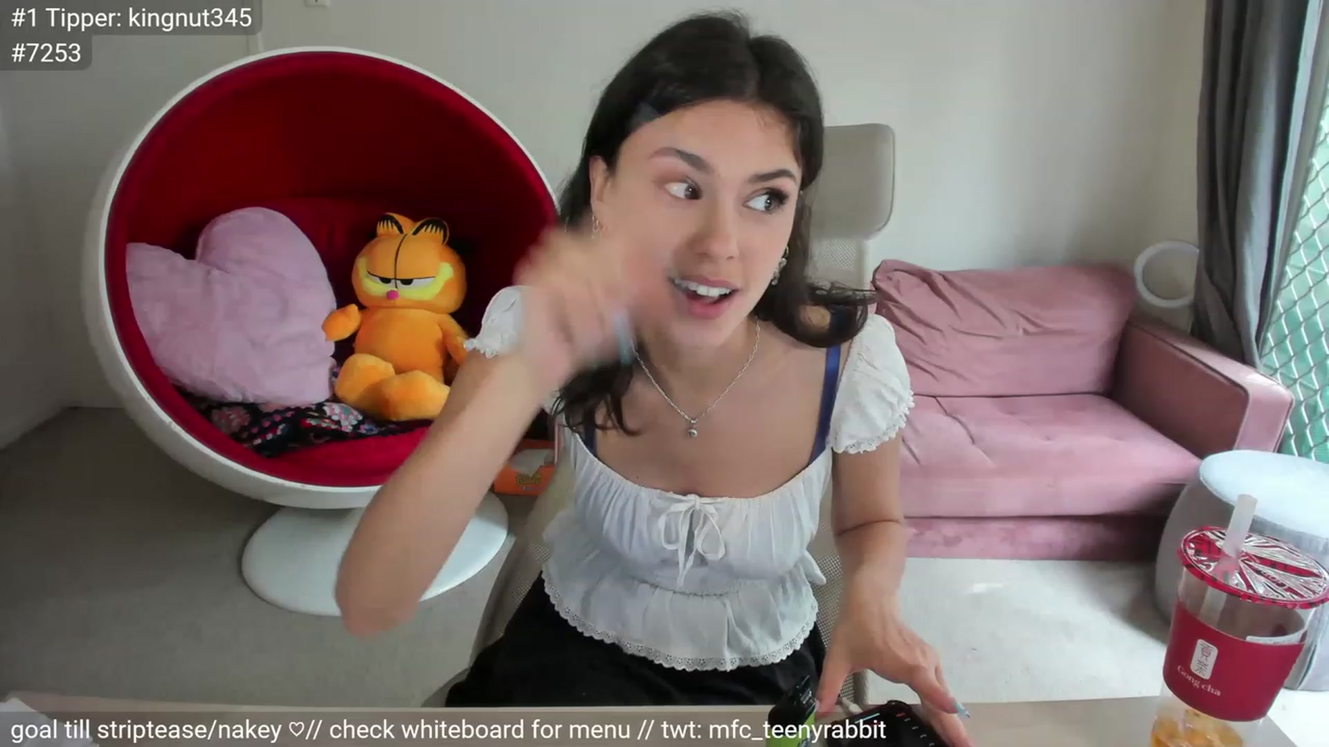 Gallery image thumbnail from TeenyRabbit's myfreecams stream on, 02/01/2023, 07:23 image 3 of 20