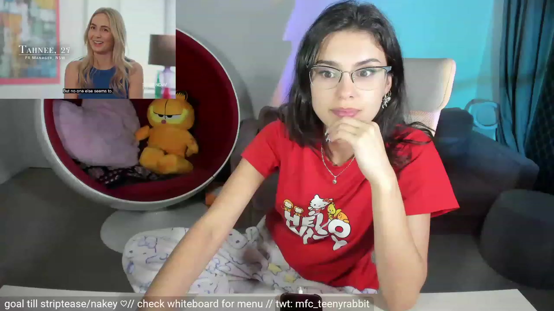 Gallery image thumbnail from TeenyRabbit's myfreecams stream on, 02/01/2023, 13:07 image 1 of 20