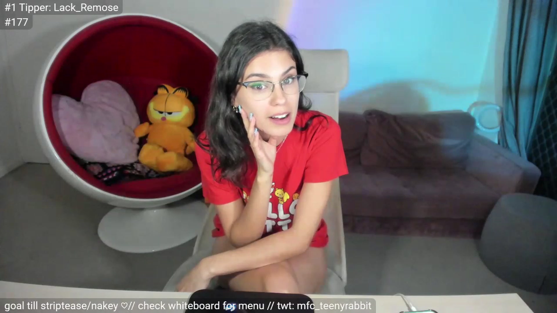 Gallery image thumbnail from TeenyRabbit's myfreecams stream on, 02/01/2023, 14:24 image 5 of 20