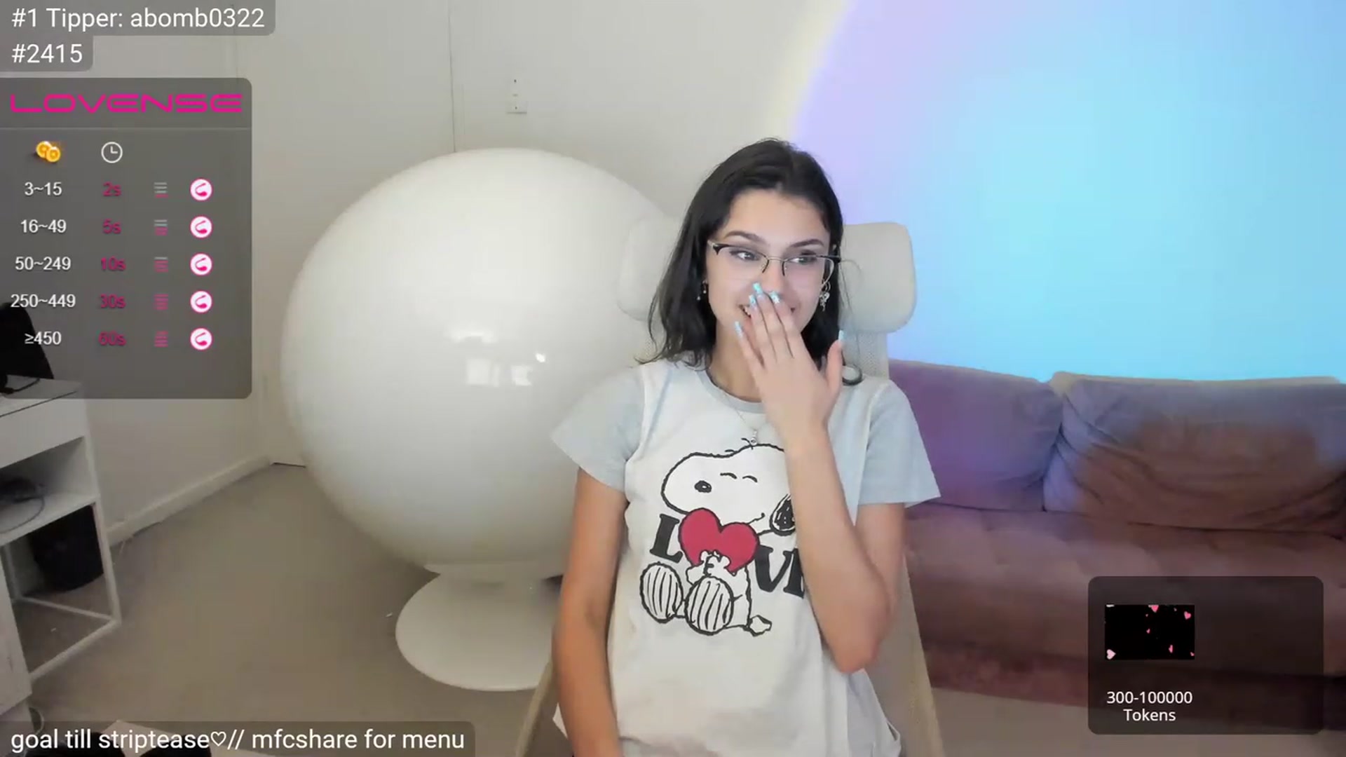 Gallery image thumbnail from TeenyRabbit's myfreecams stream on, 02/22/2023, 13:12 image 17 of 20
