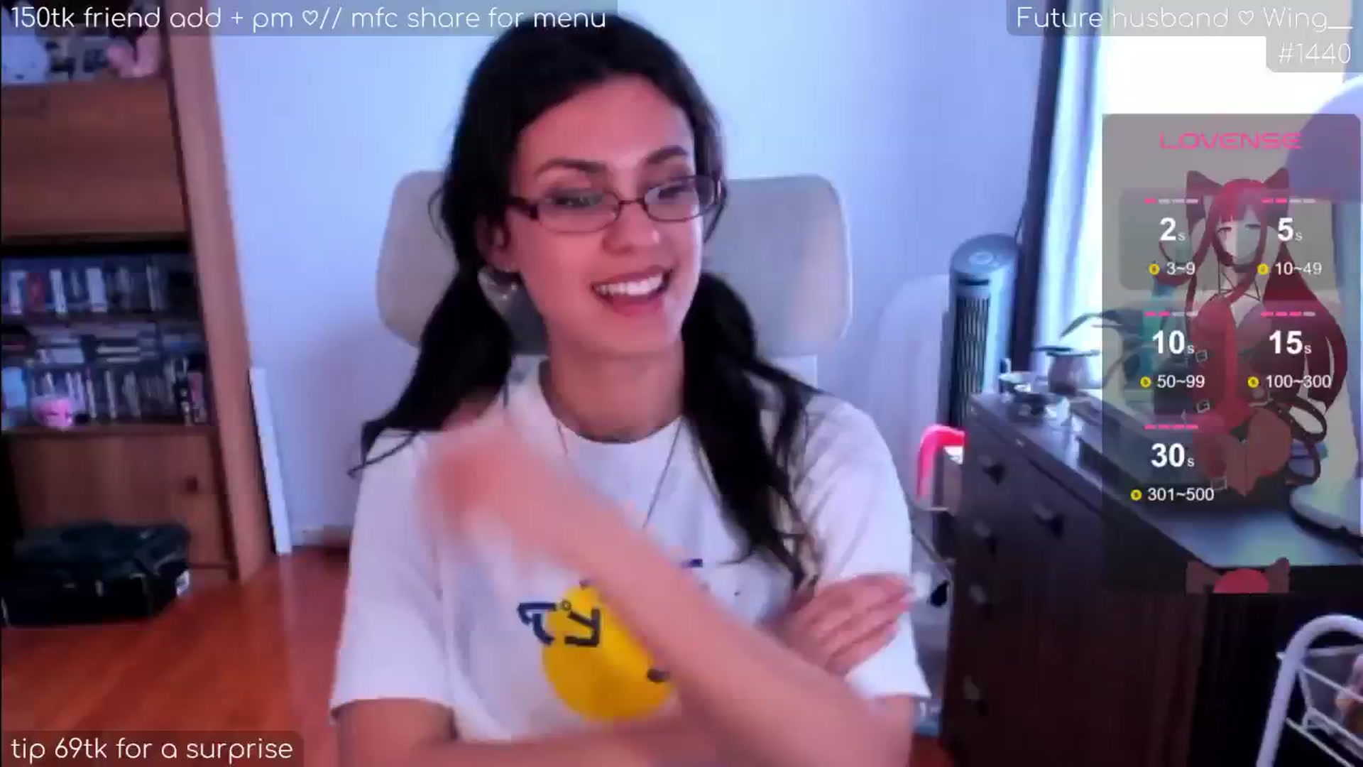Gallery image thumbnail from TeenyRabbit's myfreecams stream on, 08/27/2024, 05:25 image 18 of 20
