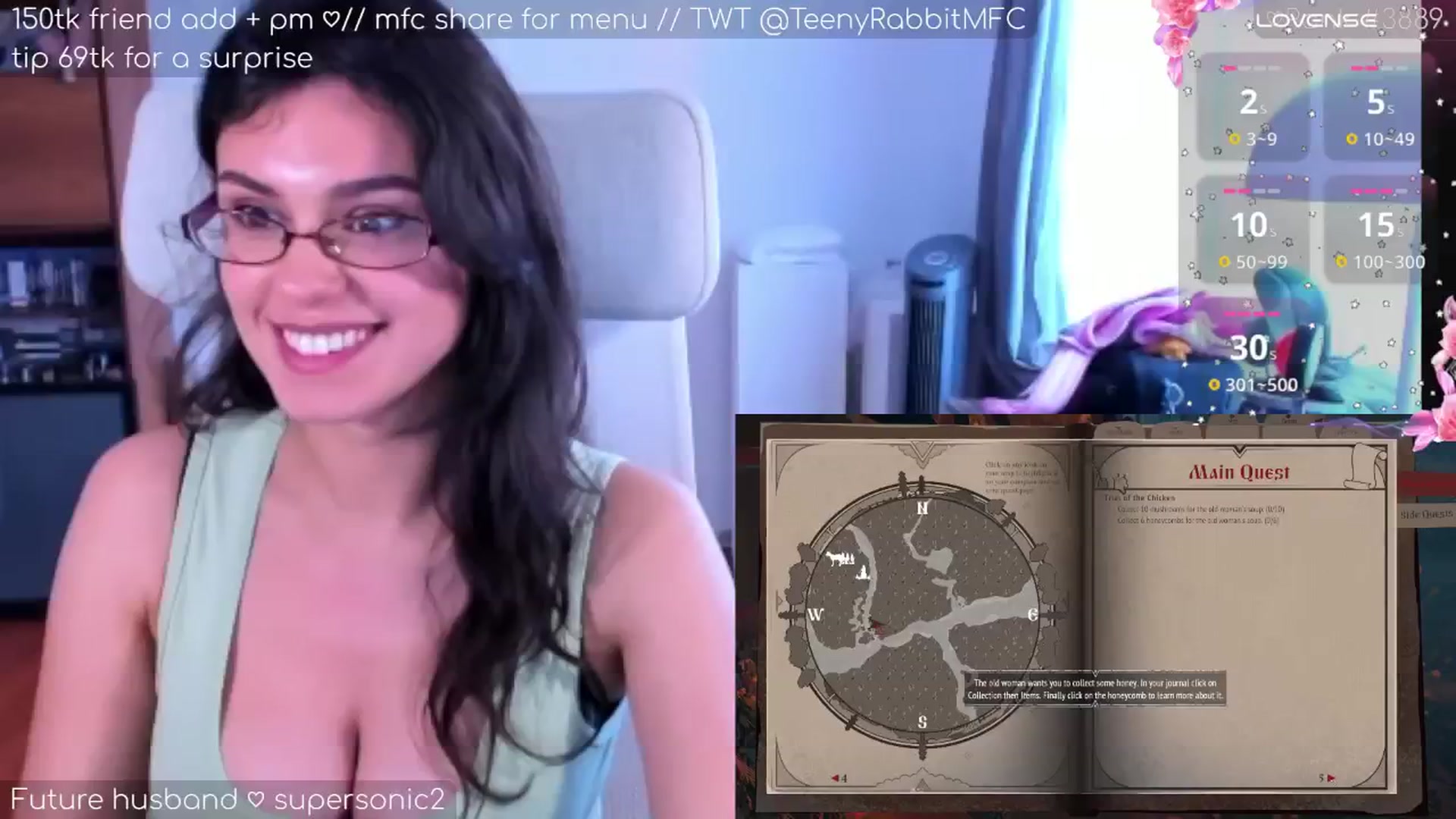Gallery image thumbnail from TeenyRabbit's myfreecams stream on, 09/17/2024, 07:21 image 9 of 20
