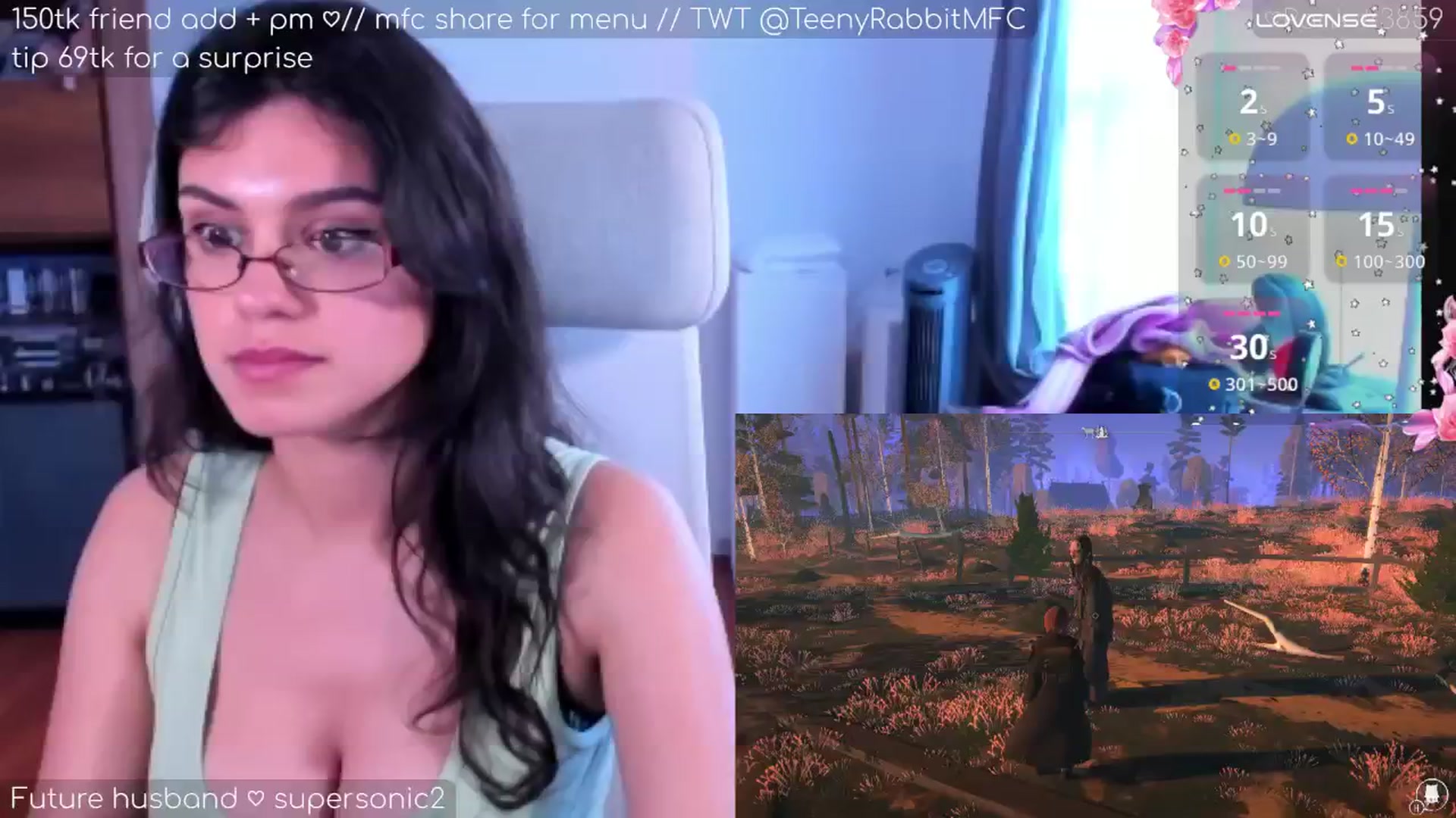 Gallery image thumbnail from TeenyRabbit's myfreecams stream on, 09/17/2024, 07:21 image 11 of 20