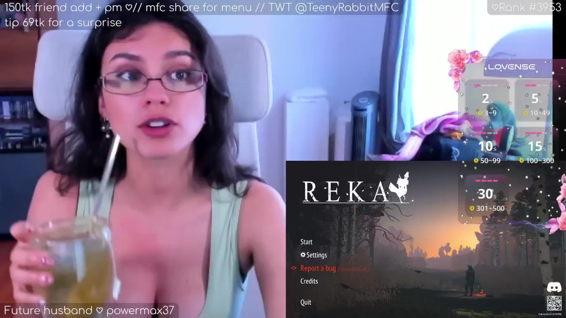 Gallery image thumbnail from TeenyRabbit's myfreecams stream on, 09/17/2024, 07:21 image 3 of 20
