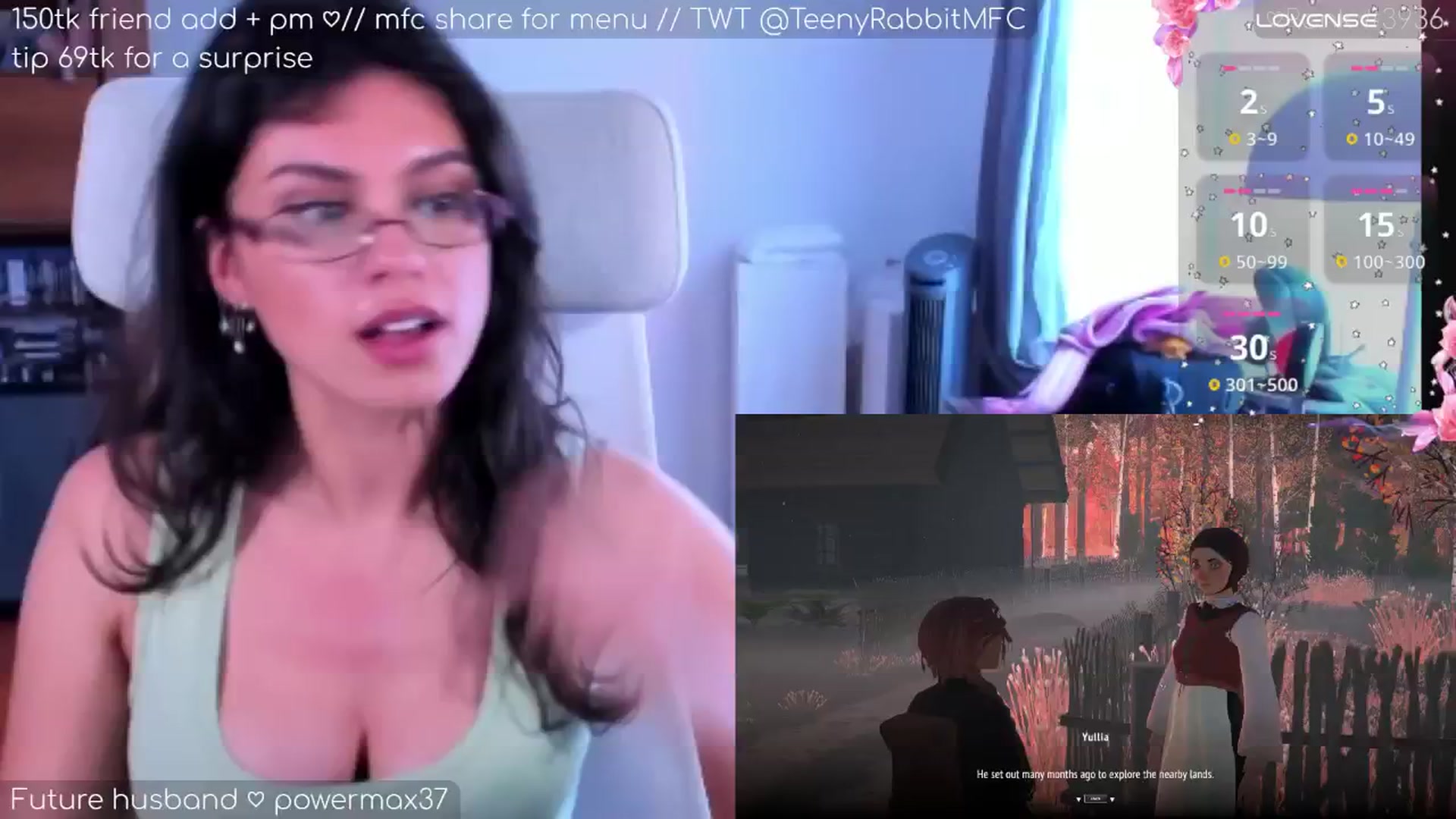 Gallery image thumbnail from TeenyRabbit's myfreecams stream on, 09/17/2024, 07:21 image 6 of 20