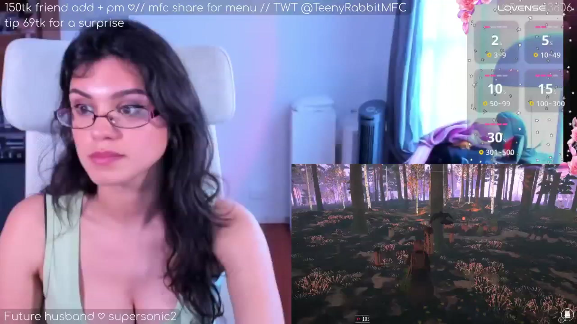 Gallery image thumbnail from TeenyRabbit's myfreecams stream on, 09/17/2024, 07:21 image 18 of 20