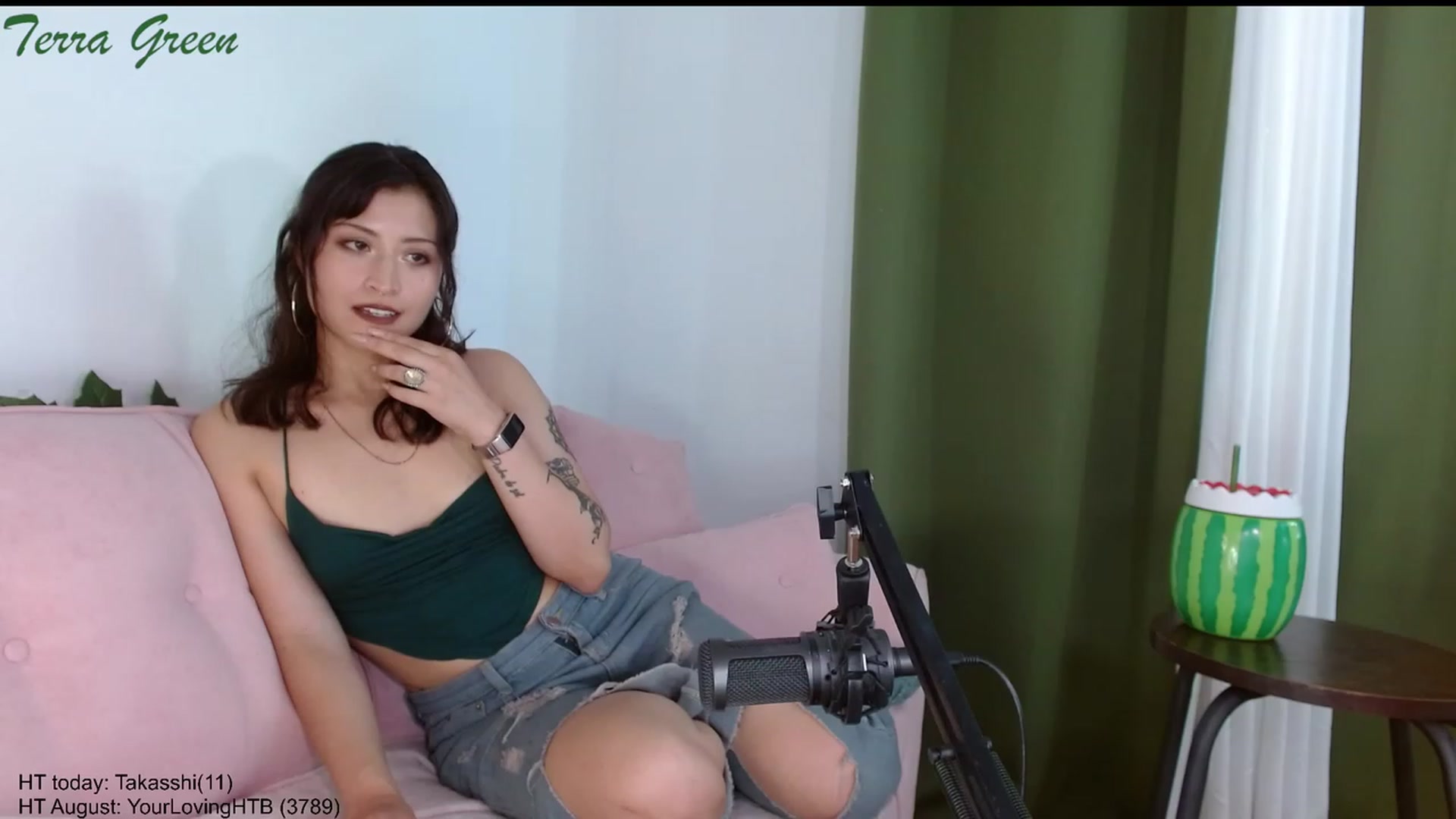Gallery image thumbnail from TerraGreen's myfreecams stream on, 08/08/2023, 23:43 image 6 of 20