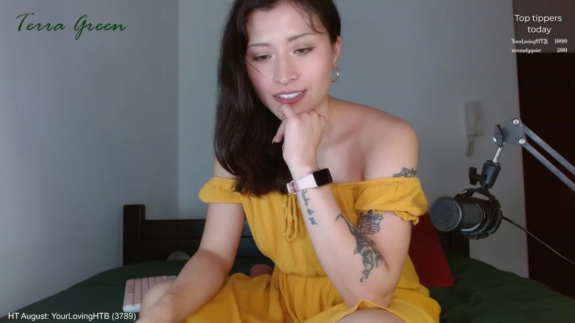 Gallery image thumbnail from TerraGreen's myfreecams stream on, 08/19/2023, 24:51 image 13 of 20